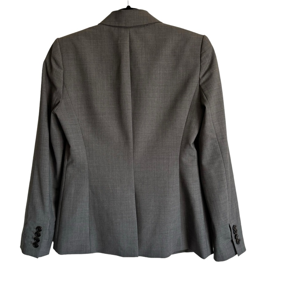 J CREW Campbell blazer gray wool Tollegno 1900 made in Italy Bi-Stretch Size 2 - Picture 3 of 12